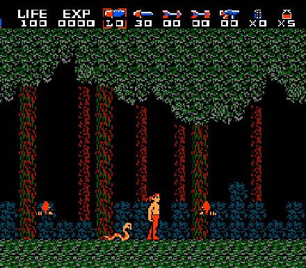 Rambo - Nintendo Entertainment System (NES) (Akklaim Entertainment) video game collectible - Main Image 2