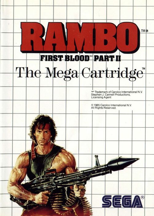 Rambo - Sega Master System video game collectible - Main Image 1