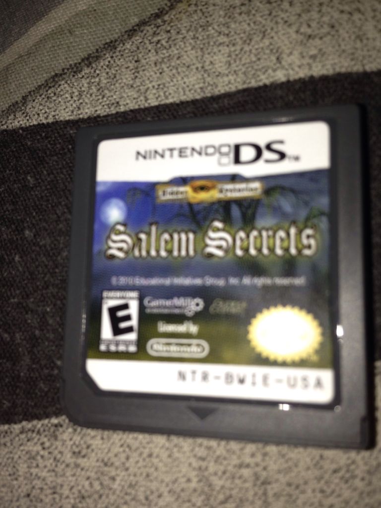 Hidden Mysteries: Salem Secrets - Nintendo DS video game collectible - Main Image 1