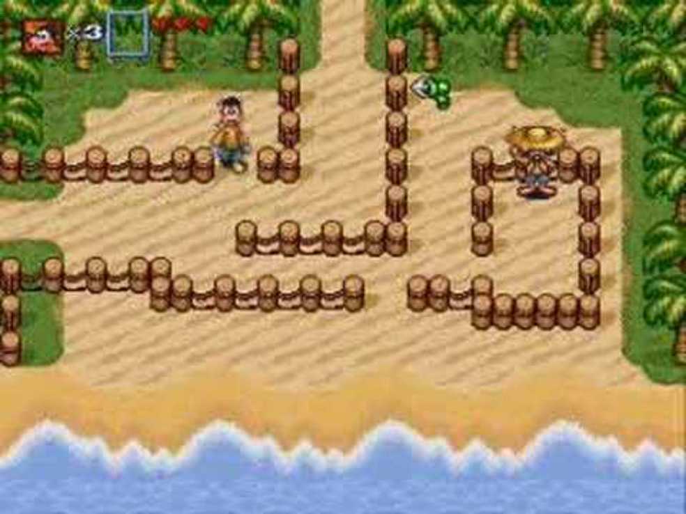 Goof Troop - Nintendo Super Nintendo Entertainment System (SNES) (Capcom / Nintendo / Disney Interactive - 2) video game collectible [Barcode 013388130108] - Main Image 4