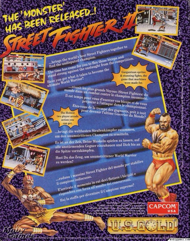 Street Fighter 2  - Nintendo Super Nintendo Entertainment System (SNES) video game collectible - Main Image 2