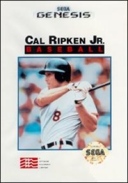 Cal Ripken Jr Baseball - Sega Genesis (Mega Drive) video game collectible - Main Image 1