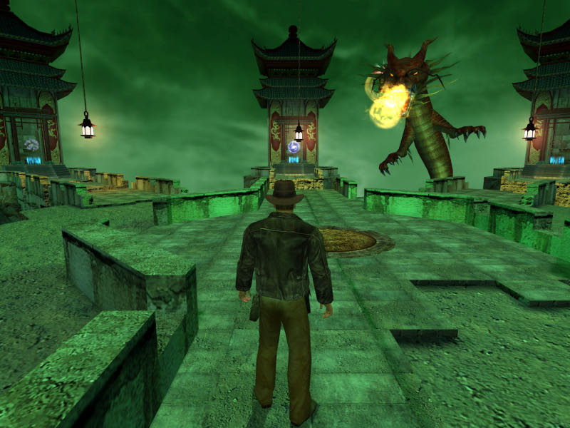 Indiana Jones and the Emperor’s Tomb - Microsoft Xbox (LucasArts - 1) video game collectible - Main Image 3