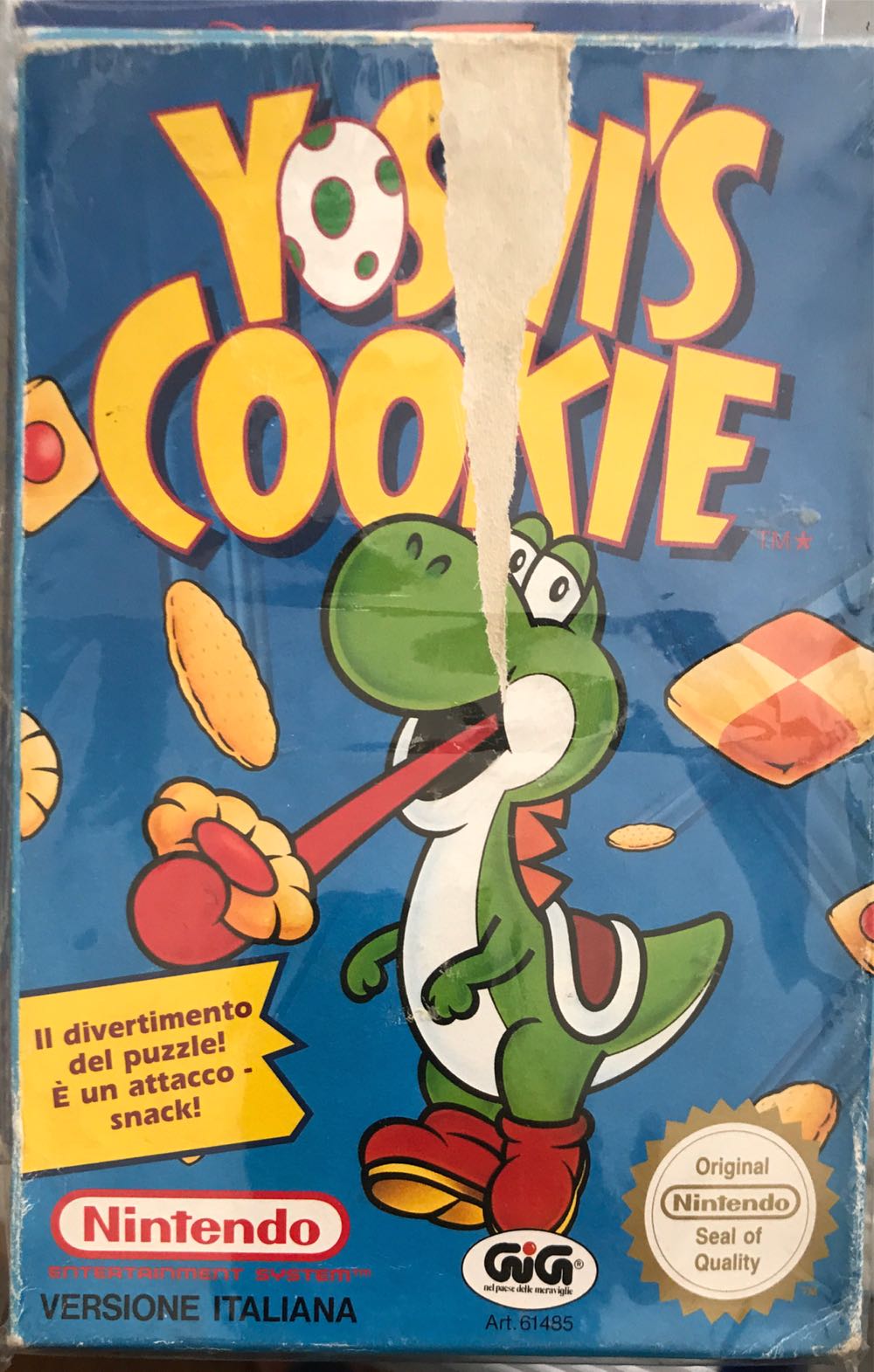 Yoshi’s Cookie - Nintendo Entertainment System (NES) (Nintendo - 2) video game collectible [Barcode 045496630713] - Main Image 3