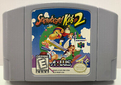 Snowboard Kids 2 - Nintendo 64 (N64) (Atlus - 1-4) video game collectible - Main Image 4