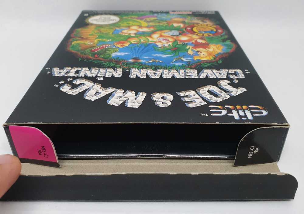 Joe & Mac: Caveman Ninja  - Nintendo Entertainment System (NES) (Data East - 1-2) video game collectible - Main Image 4