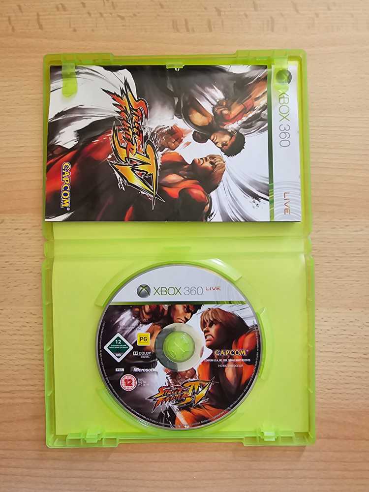 Street Fighter IV (Slip Cover) - Microsoft Xbox 360 (Capcom - 1) video game collectible [Barcode 5055060961360] - Main Image 3