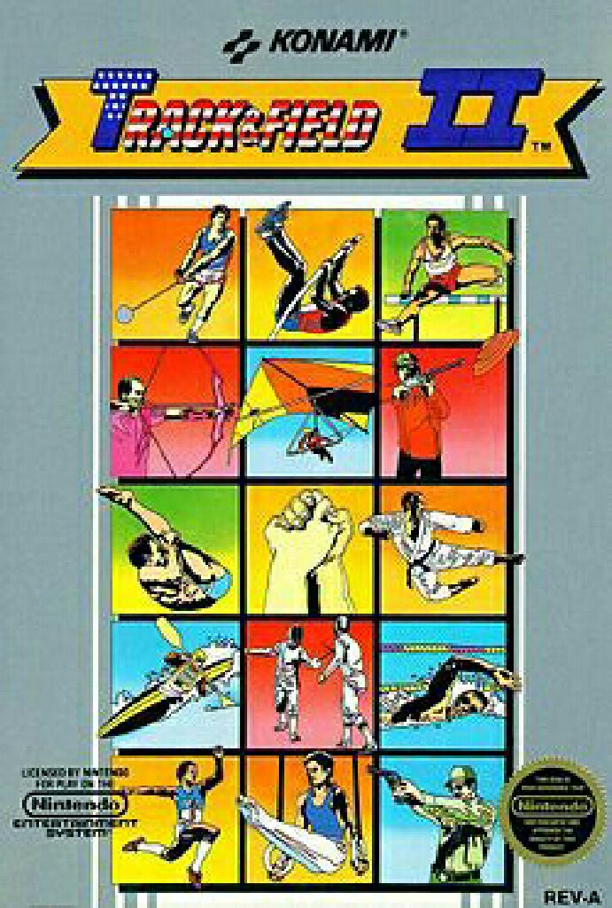 Track And Field 2 - Nintendo Entertainment System (NES) video game collectible - Main Image 1