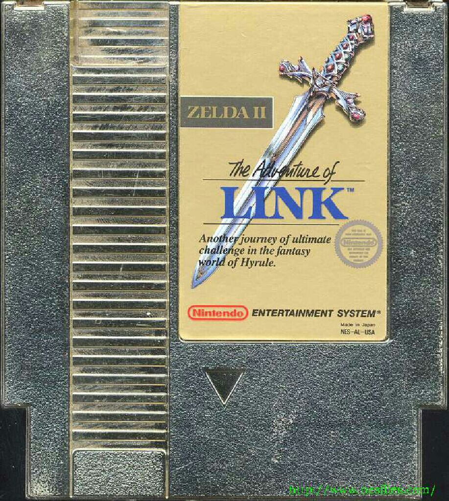 Zelda 2: The Adventure Of Link - Nintendo Entertainment System (NES) (1) video game collectible - Main Image 1
