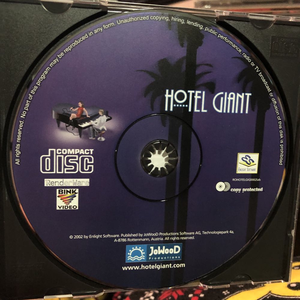 Hotel Giant - PC video game collectible [Barcode 3499550236200] - Main Image 3