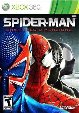 Spiderman: Shattered Dimension - Microsoft Xbox 360 video game collectible - Main Image 1
