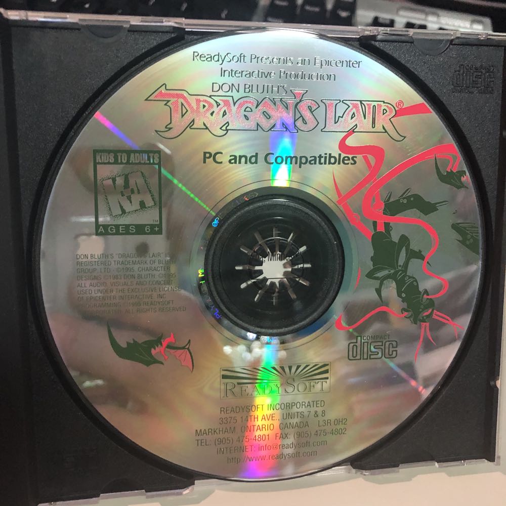 Dragon’s Lair - Sony PlayStation 2 (PS2) video game collectible [Barcode 787659002509] - Main Image 3