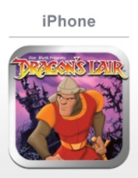 Dragon’s Lair - Apple iOS (Electronic Arts/EA Games - 1) video game collectible - Main Image 1