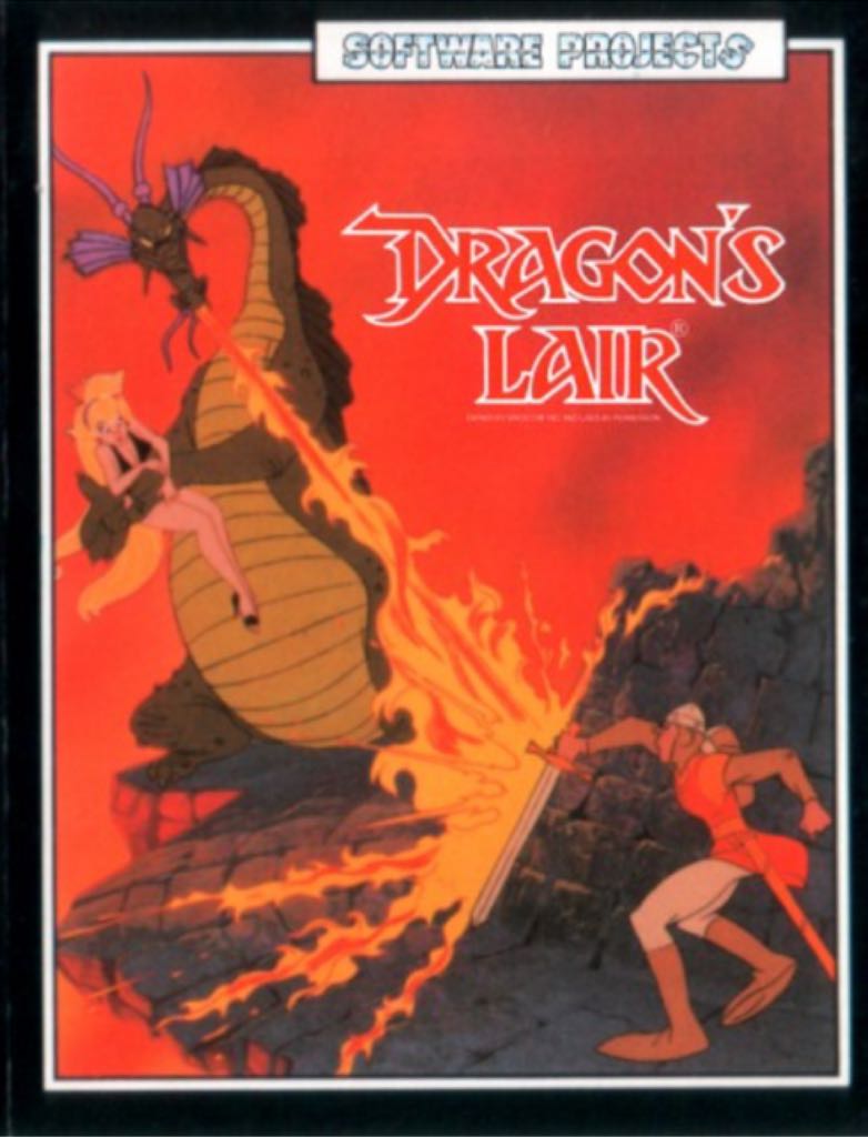 Dragon’s Lair - Sinclair ZX Spectrum (Software Projects) video game collectible - Main Image 1