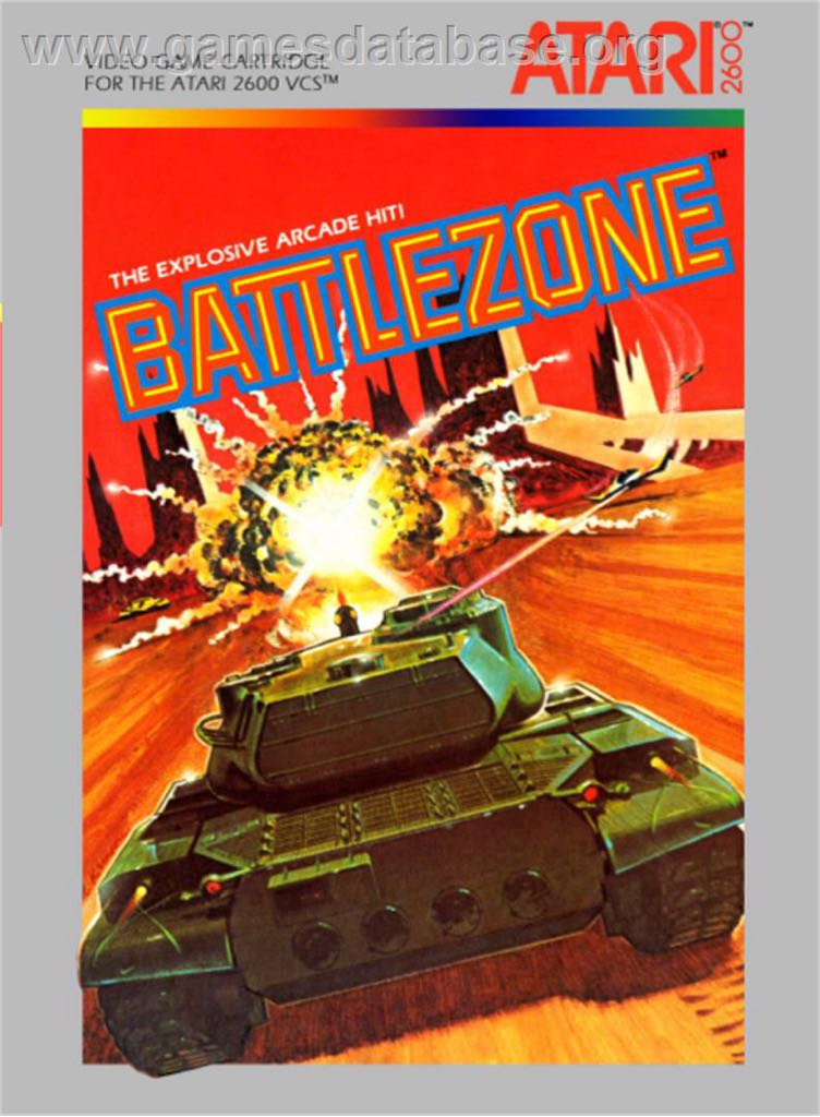 Battlezone - Atari 2600 (Atari, Inc.) video game collectible - Main Image 1