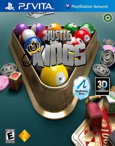 Hustle Kings - Sony PlayStation Vita (PS Vita) video game collectible - Main Image 1