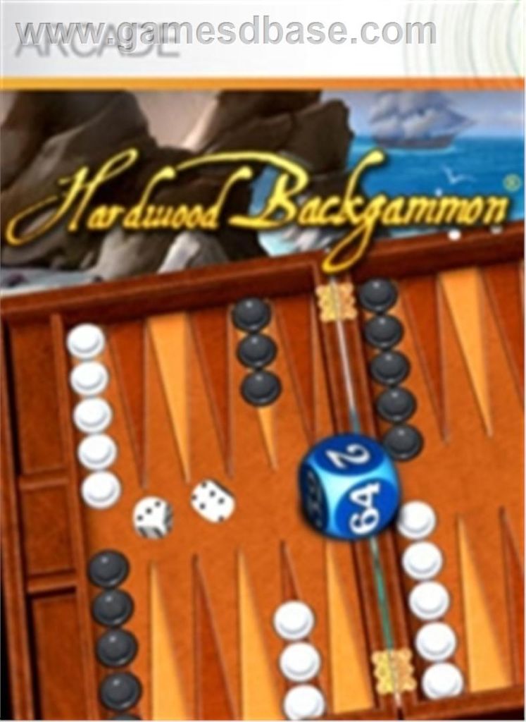Hardwood Backgammon - Microsoft Xbox Live Arcade (XBLA) video game collectible - Main Image 1