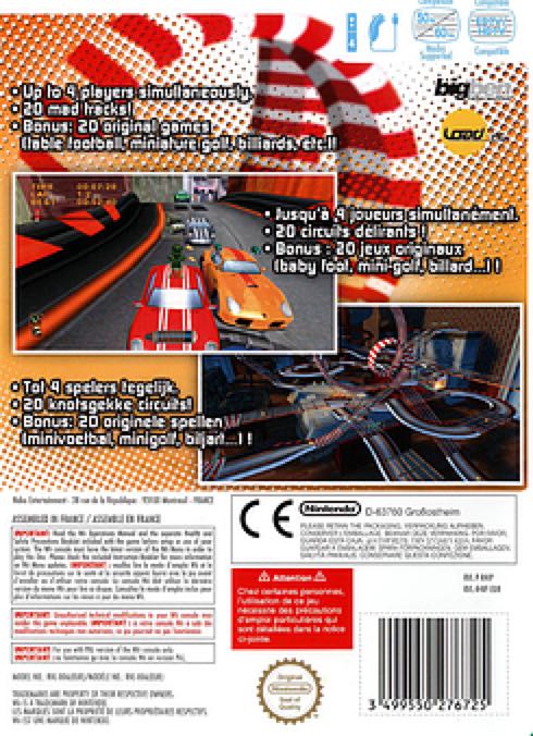 Mad Tracks - Nintendo Wii video game collectible - Main Image 2