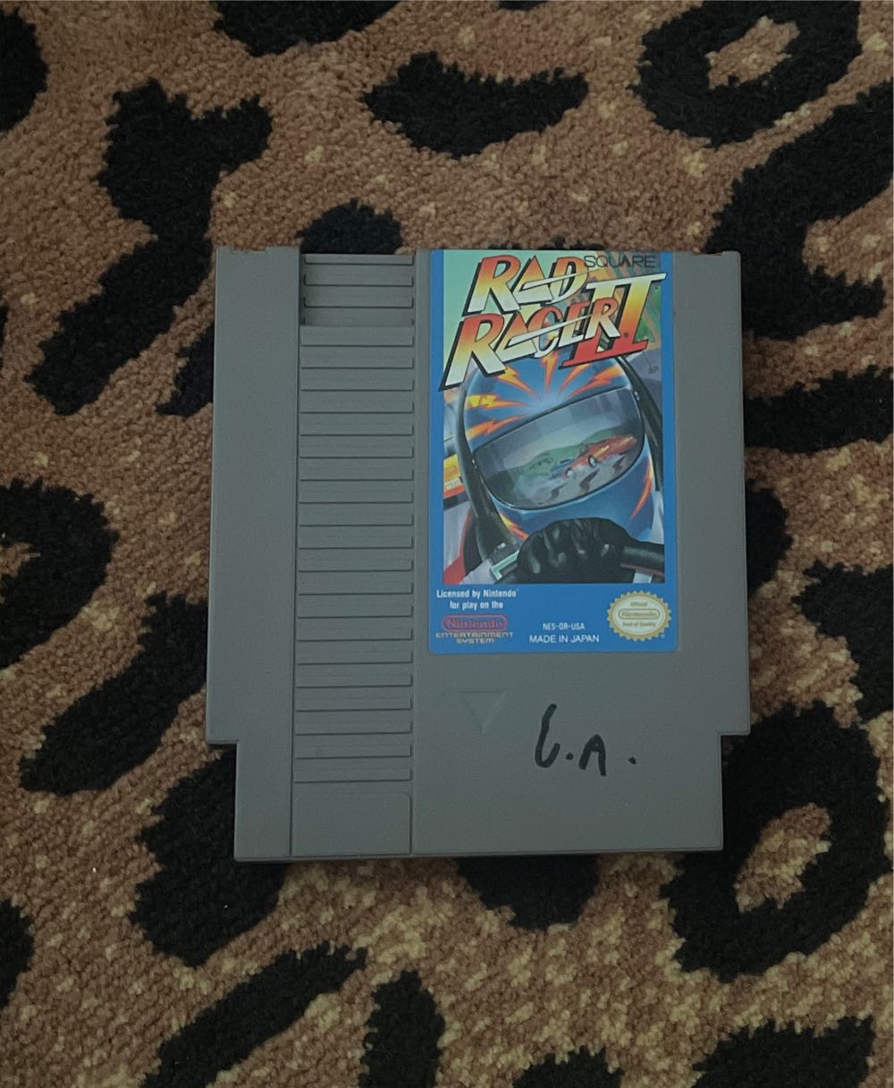 Rad Racer II - Nintendo Entertainment System (NES) video game collectible - Main Image 2