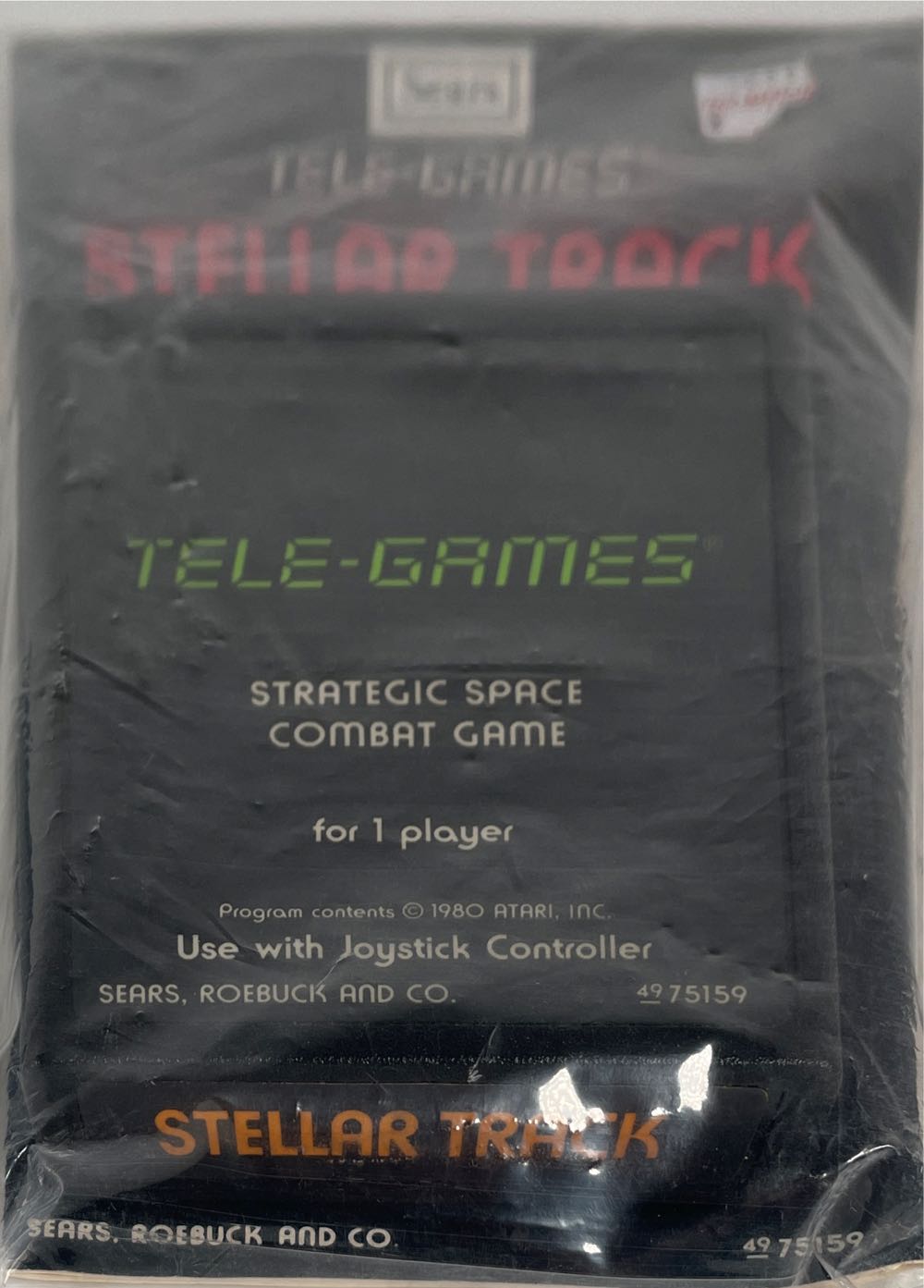 Stellar Track - Atari 2600 video game collectible - Main Image 2