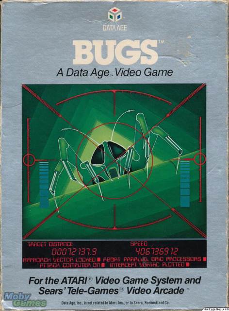 Bugs - Atari 2600 (Data Age) video game collectible - Main Image 1