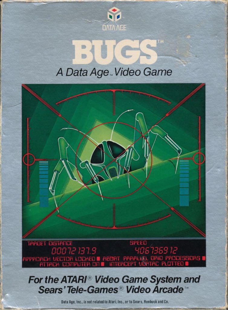 Bugs - Atari 2600 video game collectible - Main Image 1
