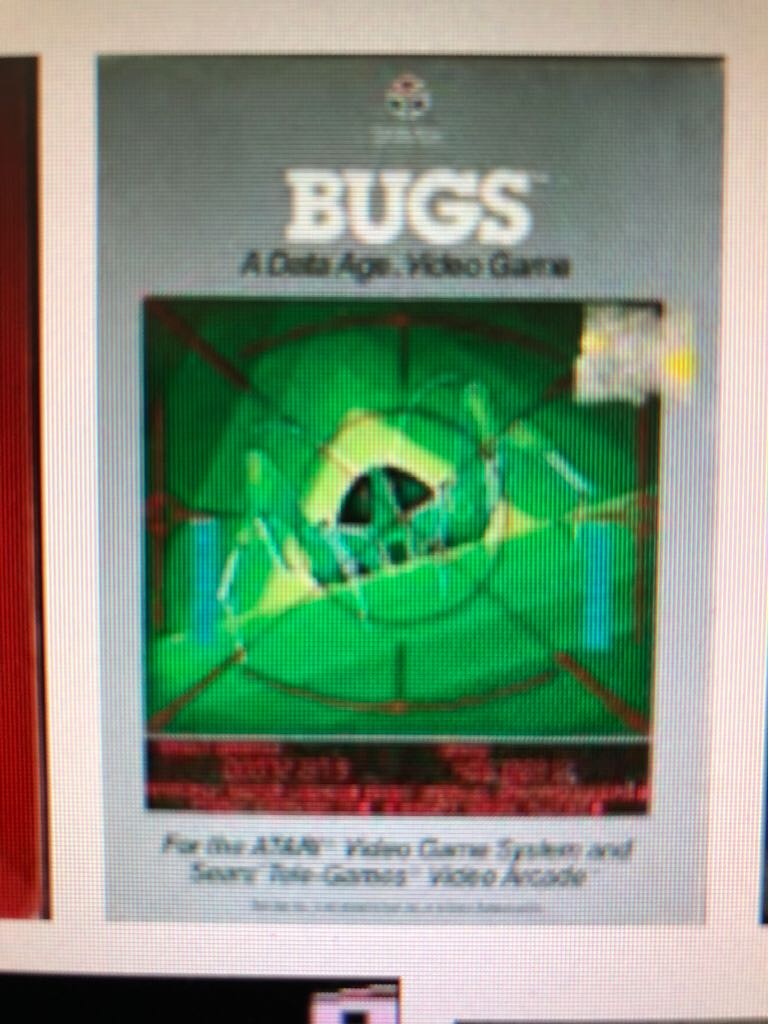 Bugs - Atari 2600 video game collectible - Main Image 1