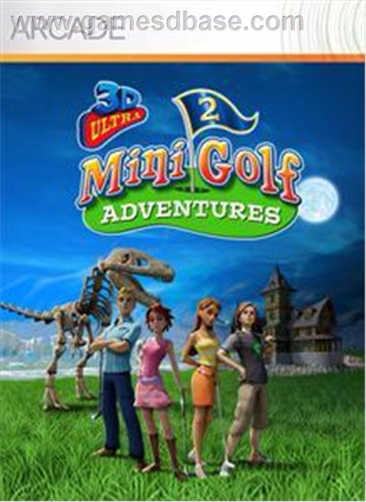3d Ultra Minigolf 2 - Microsoft Xbox 360 video game collectible - Main Image 1