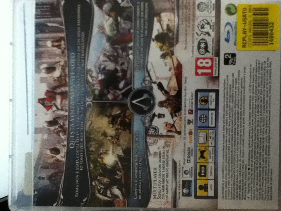 Assassin’s Creed: Brotherhood - Sony PlayStation 3 (PS3) (Ubisoft - 8) video game collectible [Barcode 3307217927111] - Main Image 2