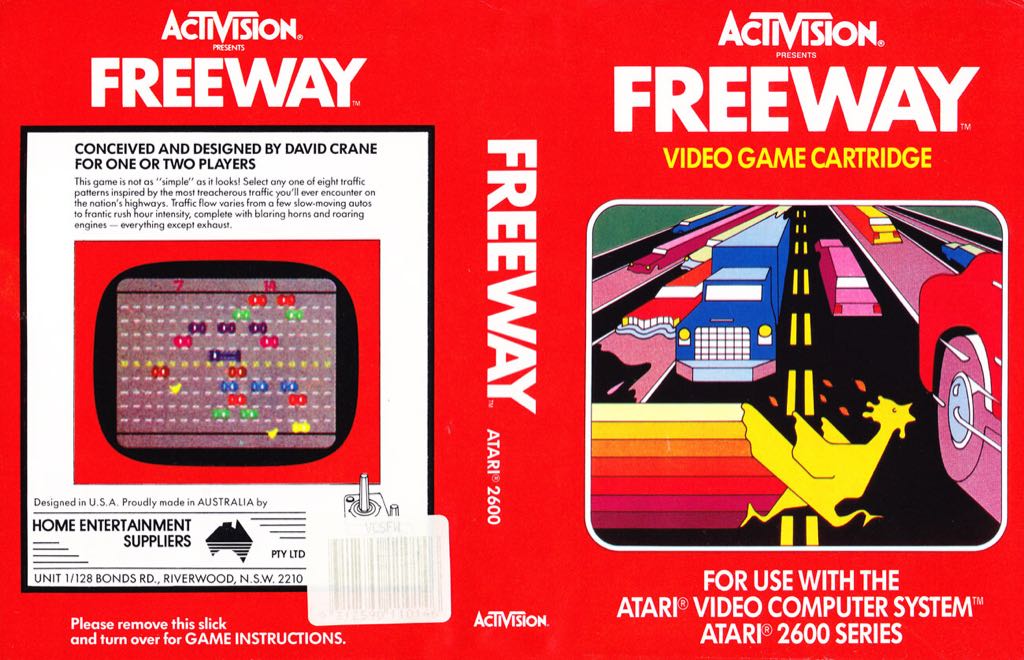 Freeway - Atari 2600 video game collectible - Main Image 2