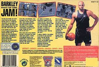 Barkley Shut Up And Jam - Nintendo Super Nintendo Entertainment System (SNES) video game collectible - Main Image 2