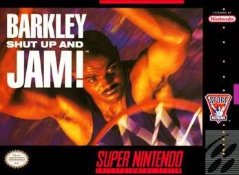Barkley Shut Up And Jam - Nintendo Super Nintendo Entertainment System (SNES) (Sony) video game collectible - Main Image 1