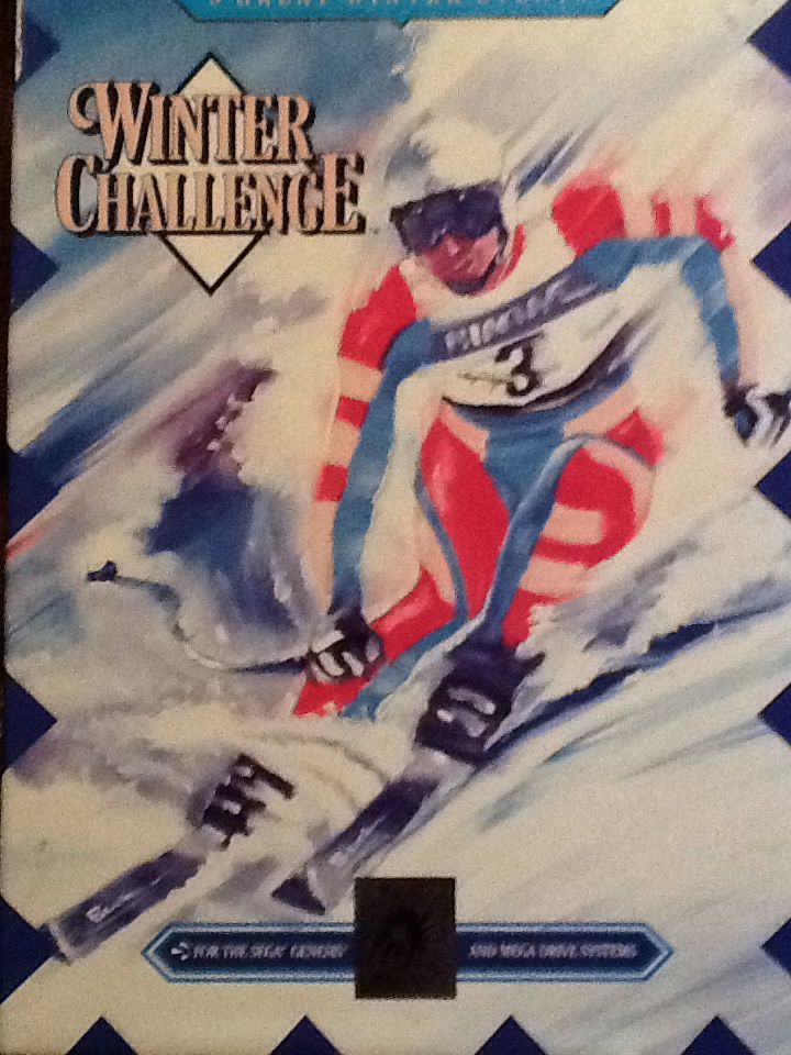 Winter Challenge - Sega Genesis (Mega Drive) video game collectible - Main Image 1