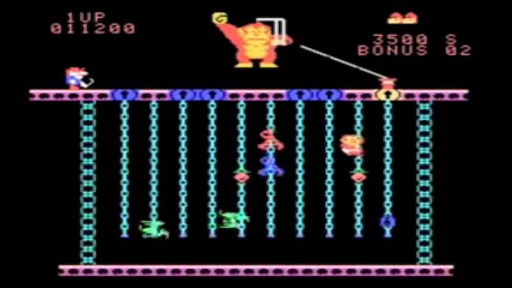 Donkey Kong Junior - Colecovision (Nintendo - 1) video game collectible [Barcode 076930026014] - Main Image 4