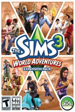 The Sims 3: World Adventures - PC (EA - 1) video game collectible [Barcode 5030944079928] - Main Image 1