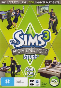 The Sims 3 High End Loft Stuff - PC video game collectible [Barcode 5030941082815] - Main Image 1