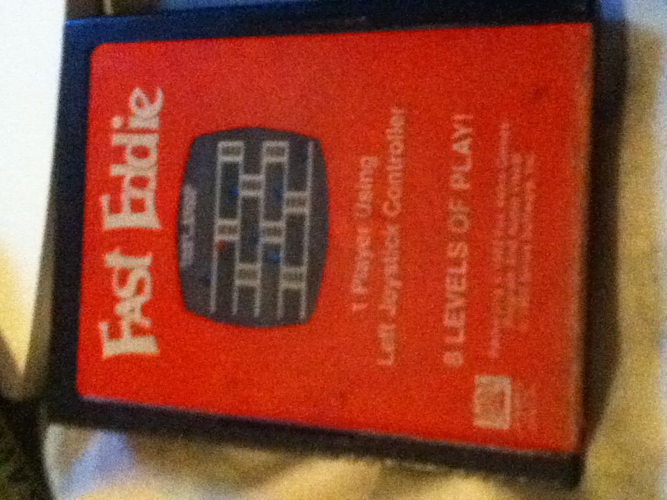 Fast Eddie - Atari 2600 (1) video game collectible - Main Image 1