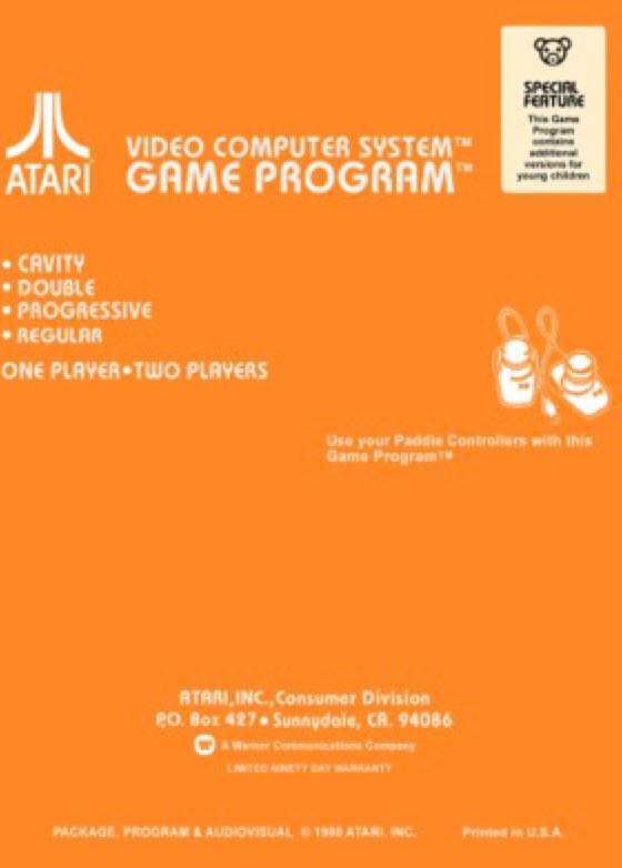 Breakout - Atari 2600 video game collectible - Main Image 2