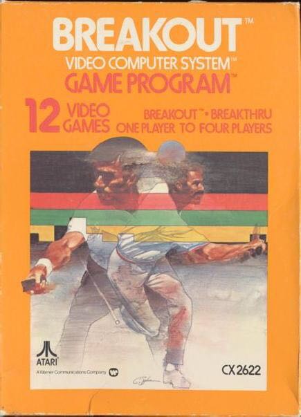 Breakout - Atari 2600 (Atari, Inc. - 4) video game collectible - Main Image 1