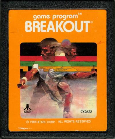 Breakout - Atari 2600 video game collectible - Main Image 1