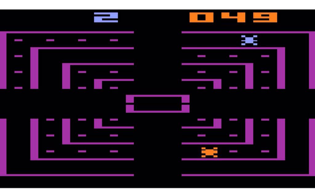 Dodge ’Em - Atari 2600 video game collectible - Main Image 2