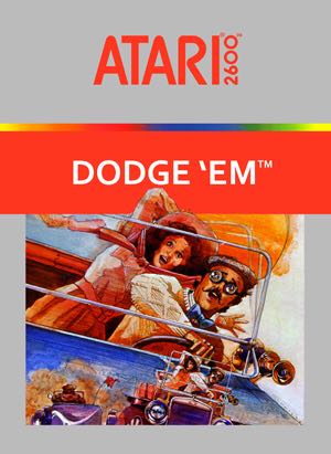 Dodge ’Em - Atari 2600 video game collectible - Main Image 1