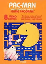 Pac-Man - Atari 2600 (Atari - 2) video game collectible - Main Image 1