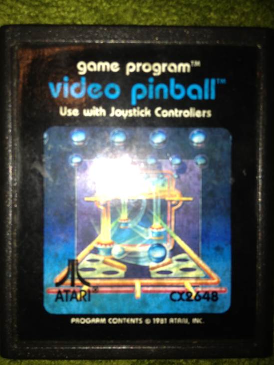 Video Pinball - Atari 2600 (Atari - 1) video game collectible - Main Image 1