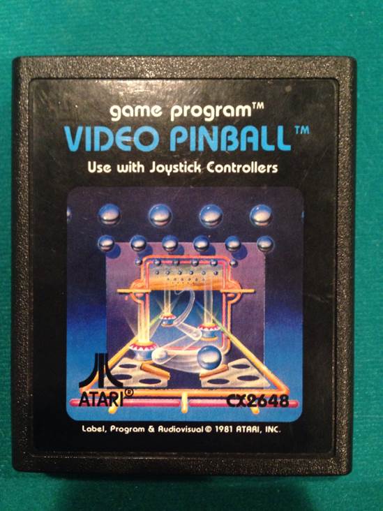 Video Pinball - Atari 2600 (Atari) video game collectible - Main Image 1