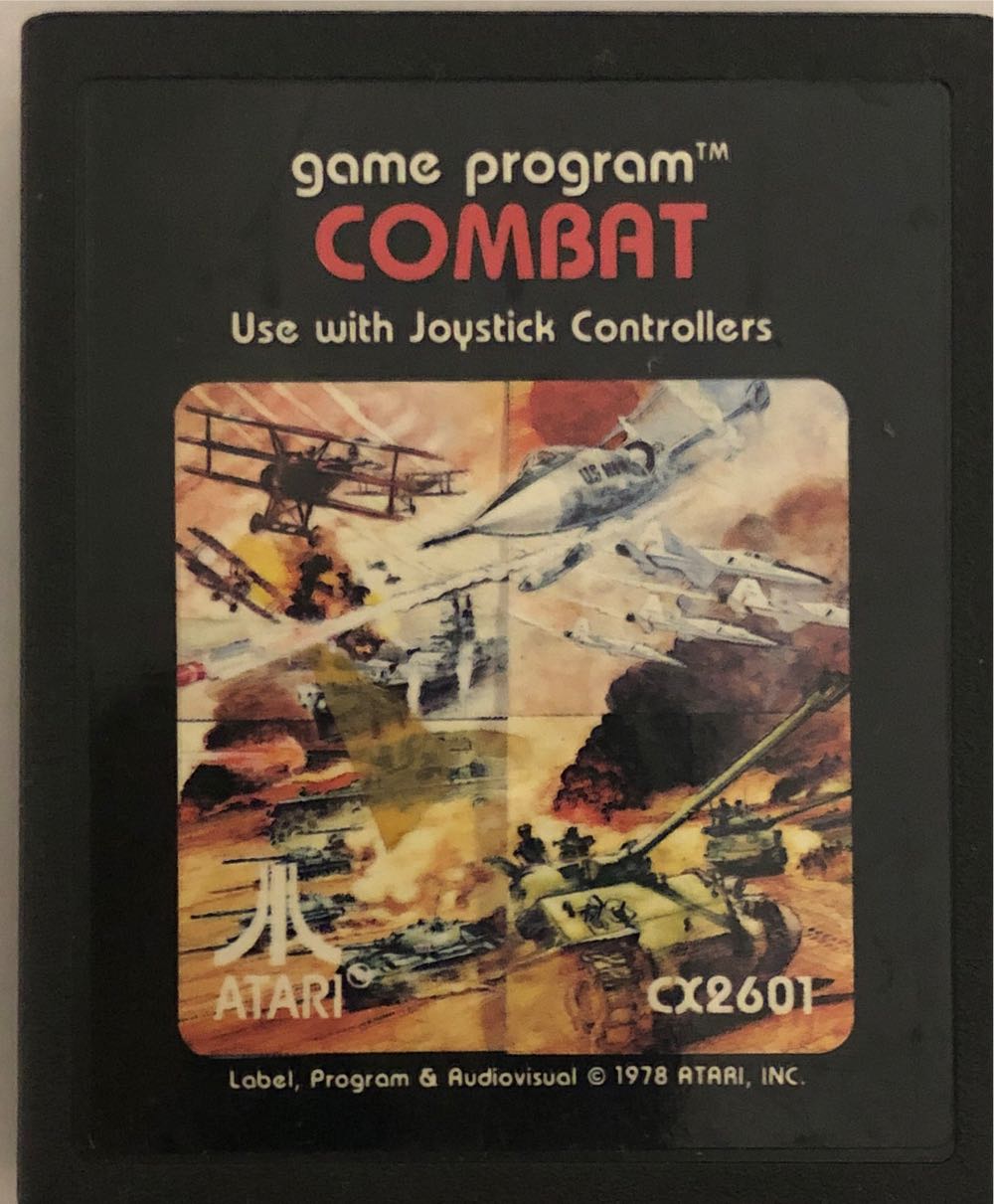 Combat - Atari 2600 video game collectible - Main Image 3