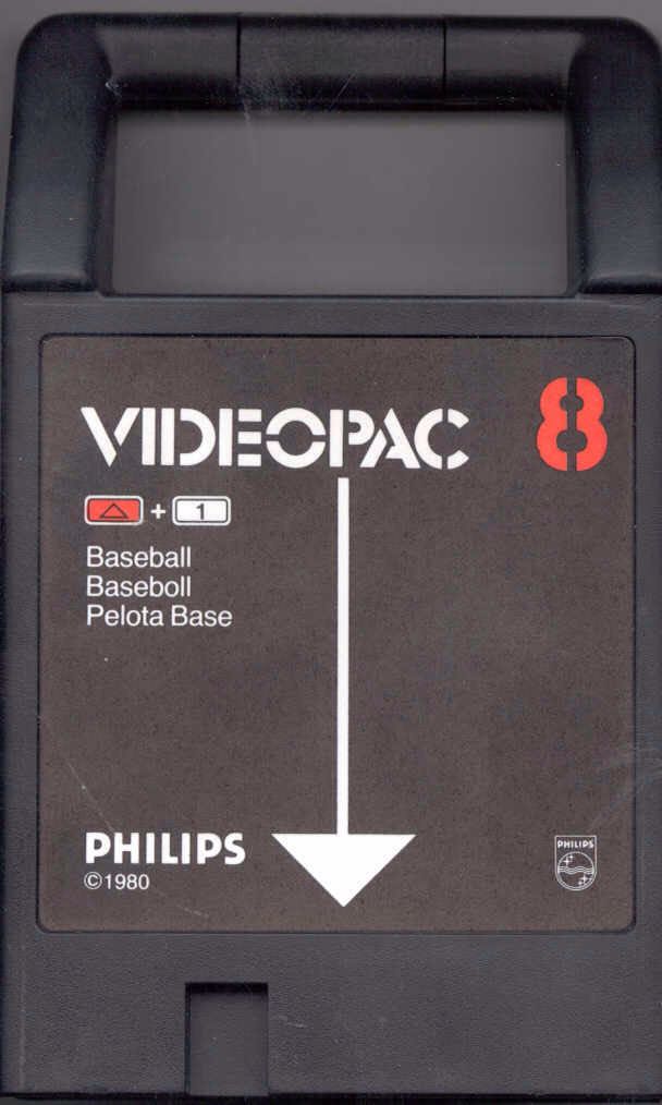 Videopac 08: Baseball - Videopac video game collectible - Main Image 2