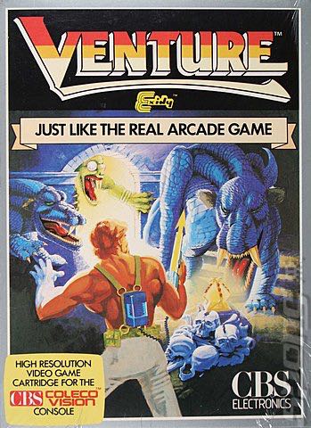 Venture - Colecovision video game collectible - Main Image 1