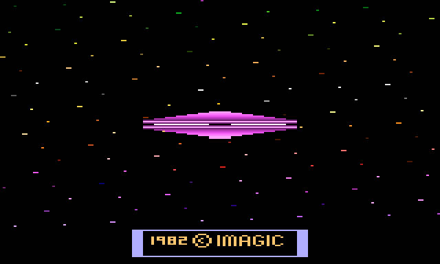 Cosmic Ark - Atari 2600 (Imagic) video game collectible - Main Image 3