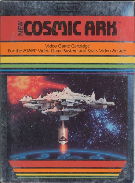 Cosmic Ark - Atari 2600 (Imagic) video game collectible - Main Image 1